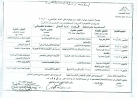 طلاب الدراسات العليا لعام 2014م /2015م