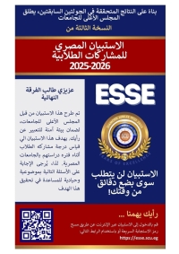 استبيان المشاركة في الأنشطة الطلابية بكلية التجارة جامعة بنها للعام الجامعى 2025..2026