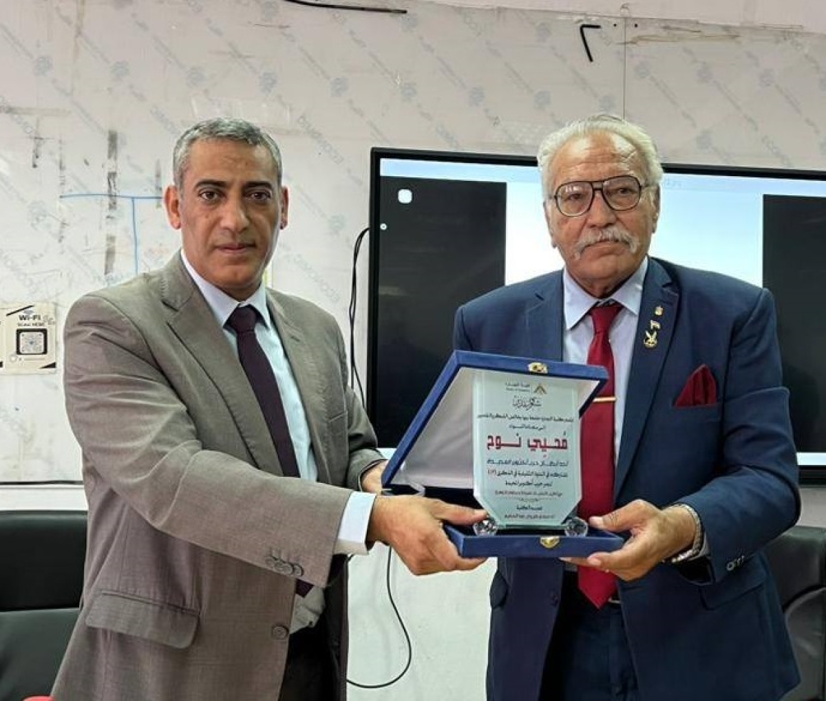 حوار طلاب أسرة من أجل مصر مع سعادة اللواء/ محيي نوح ...أحد أبطال حرب أكتوبر المجيدة